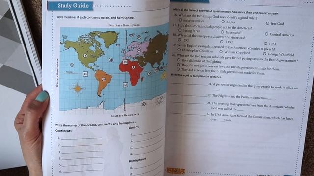 IN-DEPTH HOMESCHOOL HISTORY FLIP-THRU | BJU PRESS 3 & 4 + COMPARING PARENT-LED WITH ONLINE CLASSES смотреть онлайн