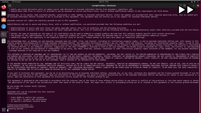How to install Anaconda on Ubuntu 21.10 смотреть онлайн