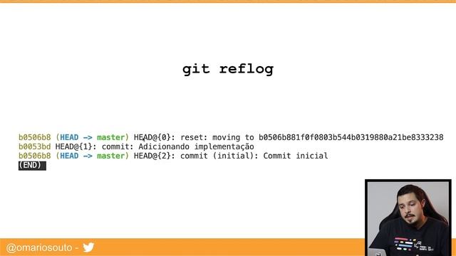 Git e Github para Sobrevivência #10: Os poderes do Git reflog смотреть онлайн