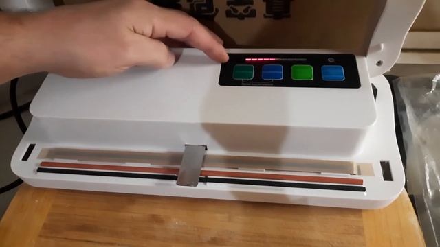 Вакуумный упаковщик для гладких пакетов. смотреть онлайн