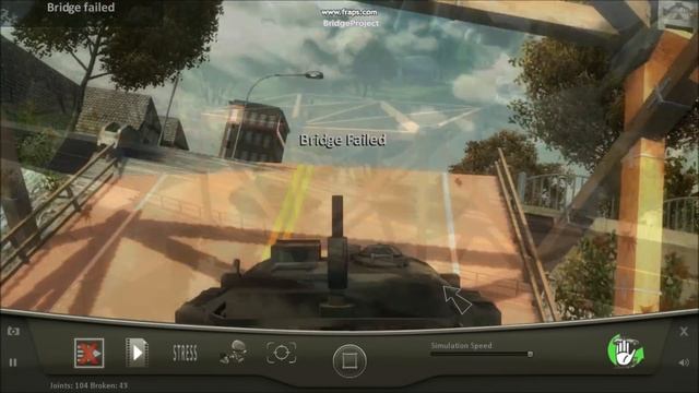 Bridge Project game - Destruction Test смотреть онлайн