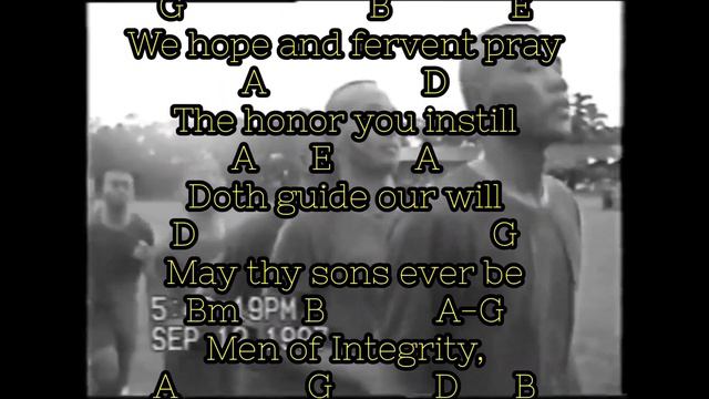 PMA, Oh Hail To Thee (Alma Mater Song) with Lyrics and Chords смотреть онлайн