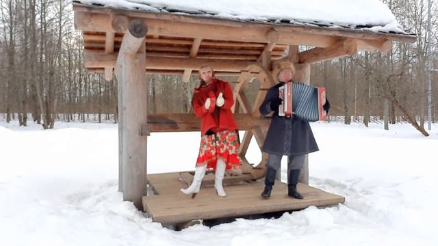 Поём в Витославлицах. Дуэт "Русский праздник". Песни под баян. смотреть онлайн