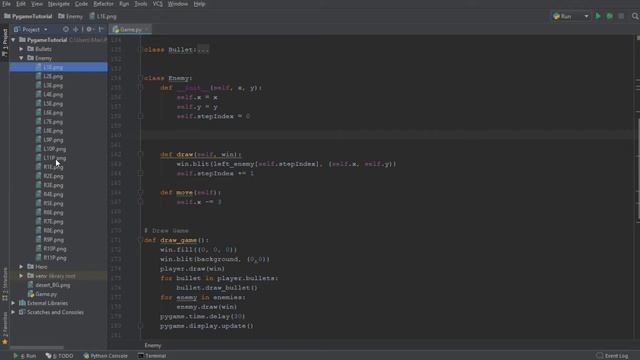 Pygame Tutorial - Part 10 - Enemies смотреть онлайн