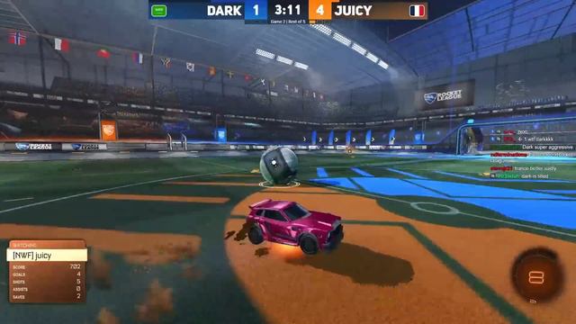 Dark(?) vs Juicy | Rocket League 1v1 Showmatch смотреть онлайн
