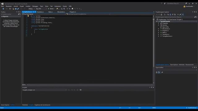 Let's Show 276 - C# Visual Studio .NET Tutorial - Turing Machine Adds One To Binary Number #2 смотреть онлайн