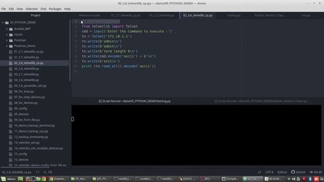 ATOM Python IDE Setup |Part 2/2| For Network Engineer's Python Development | VirtualEnvironment смотреть онлайн