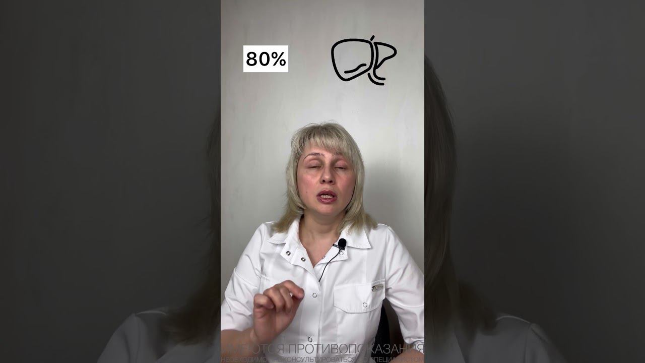 Печень и щитовидка - какая связь? Доктор Лисенкова #shorts смотреть онлайн