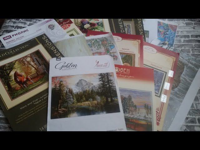 #вышивка Все мои начатыши на конец ноября 21г смотреть онлайн