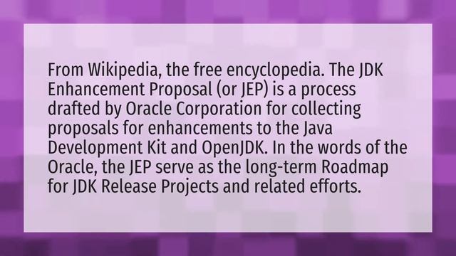 What is Jep in Java? смотреть онлайн