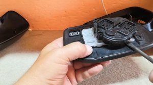 Разбираем зеркало Toyota