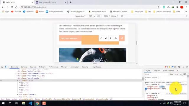 PSD to bootstrap bangla tutorial for basic | recent post area doing responsive part - 20 смотреть онлайн