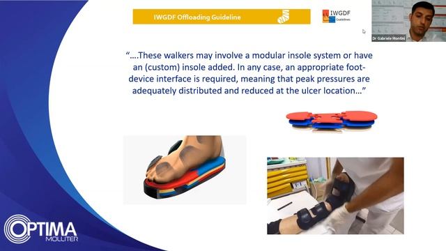 A modern and effective approach to offload the Diabetic Foot. смотреть онлайн