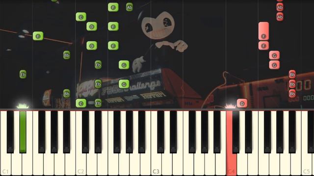Bendy - Bendyland Song [Piano Tutorial]