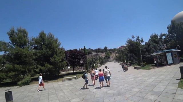 Грузия.Июнь 2022.Тбилиси.Серные бани.Башня Нарикала. смотреть онлайн