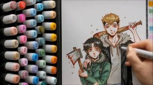 Рисуем скетчи маркерами Artisticks вместе с Suzi LifeArt - для начинающих и профи!