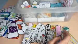 ОБЗОР БУМАЖНОЙ КОСМЕТИКИ!? 1-часть