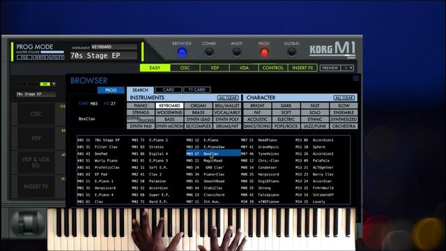 Korg M1 смотреть онлайн