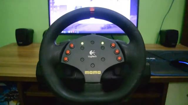 Setting & Tes Force Feedback Logitech MM Racing Wheel смотреть онлайн