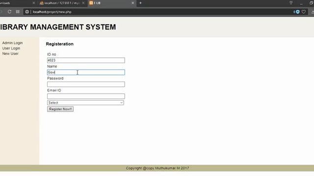 Library Management System using PHP смотреть онлайн