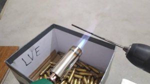 Отжиг латунных гильз