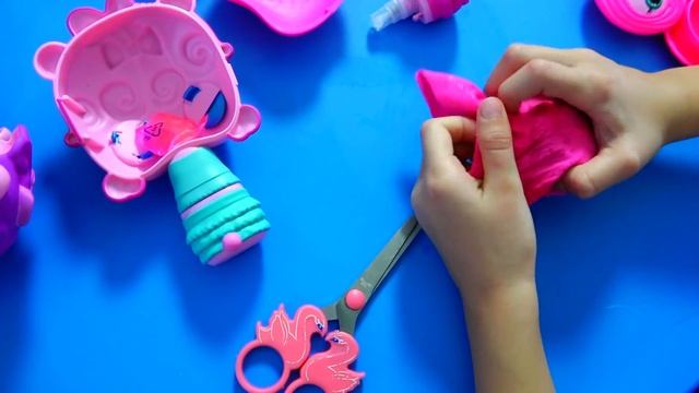 АМЕЛЬКИНЫ ИГРУШКИ! Самые крутые серии про Пупси Слайм, Куклы Frozen и расчески POP Hair Surprise смотреть онлайн