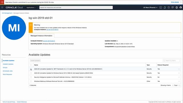 Installing Patches with OS Management for Windows in Oracle Cloud Infrastructure смотреть онлайн