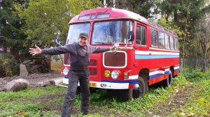 13. ПАЗ 3201. ДВИГАТЕЛЬ СО СКЛАДА ВОЕННОГО ХРАНЕНИЯ ДЛЯ МОЕГО АВТОБУСА.