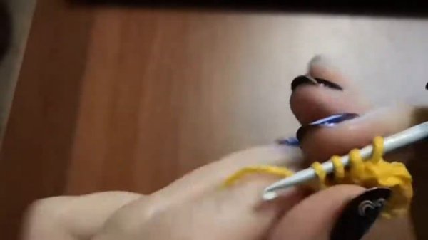 Тунисское вязание для начинающих. Tunisian knitting for beginners.