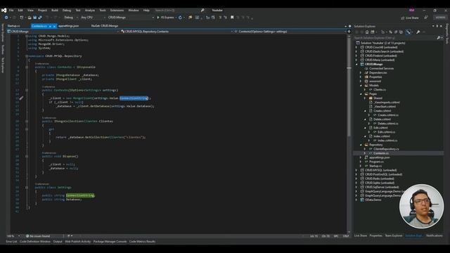 codebehind - CRUD MongoDB Asp Net Core C# смотреть онлайн