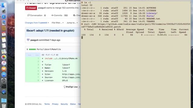 Example of using 'git am' with a patch taken from a pull request смотреть онлайн