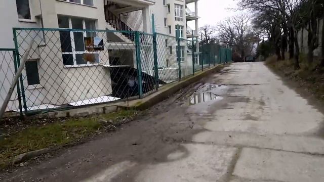Видеорепортаж пос. Восход (Ялта), ул. Авроры
