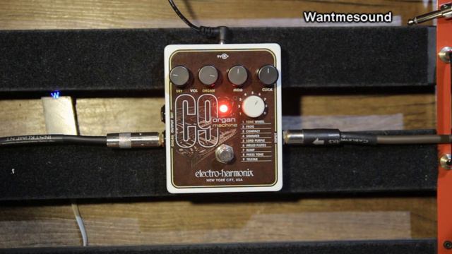Electro Harmonix C9 Organ Machine With Acoustic Guitar C9 오르간머신 Test/원미사운드