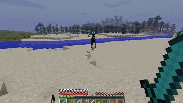 Геймплей Minecraft - Почувствуй себя Эндермэном смотреть онлайн