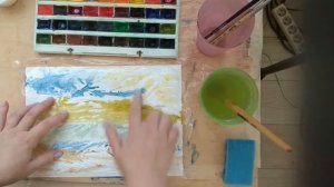 1 класс ИЗО "Праздник весны"