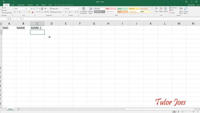 Basic Of Microsoft Excel 2016 in Tamil смотреть онлайн