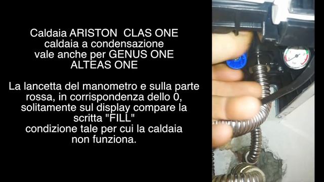 ARISTON Clas One, Genus One e Alteas One carico acqua caldaia |#caldaia смотреть онлайн