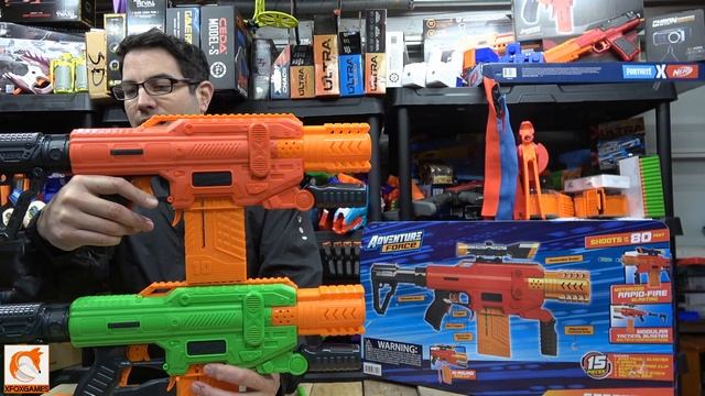 REVIEW - RED Spectrum Adventure Force Unboxing FPS Stryfe Killer!?!? смотреть онлайн
