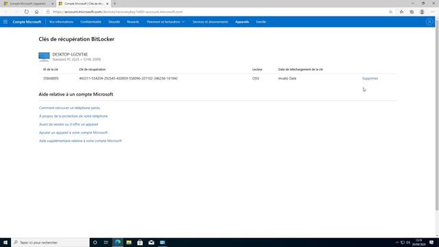 BitLocker - Changer la clef de récupération et le mode de chiffrement. смотреть онлайн