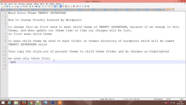 How To Edit Proudly Powered By WordPress in Footer of Twenty Seventeen смотреть онлайн