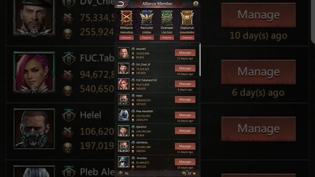 Alliance Structure, Ranks, Roles and Titles: Puzzles and Survival смотреть онлайн