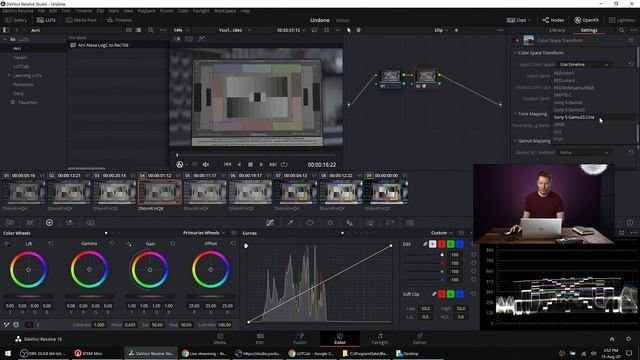 How to Correct Log & HLG Footage & Make LUTs смотреть онлайн