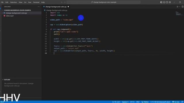 Python - How to Split video background step by step python смотреть онлайн