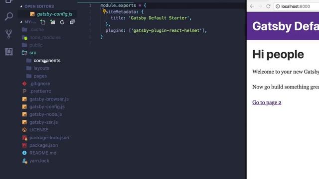 Build a Website in React from scratch with Gatsby JS, Styled Components and Contentful смотреть онлайн
