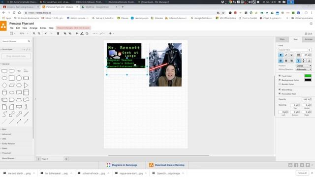 How to use draw.io to create a flyer смотреть онлайн