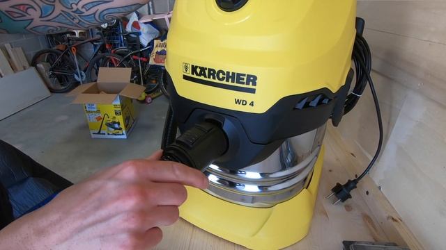 KARCHER WD4 Premium e Fai da te Una bomba dal basso costo !! смотреть онлайн