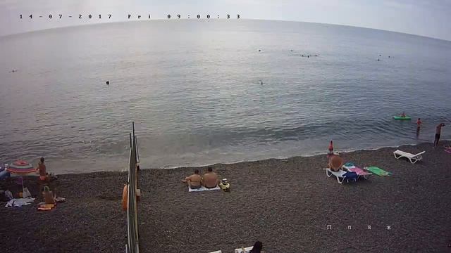 Вебкамера "Пляж Дубны". Запись 14.07.2017 09:00:03 смотреть онлайн