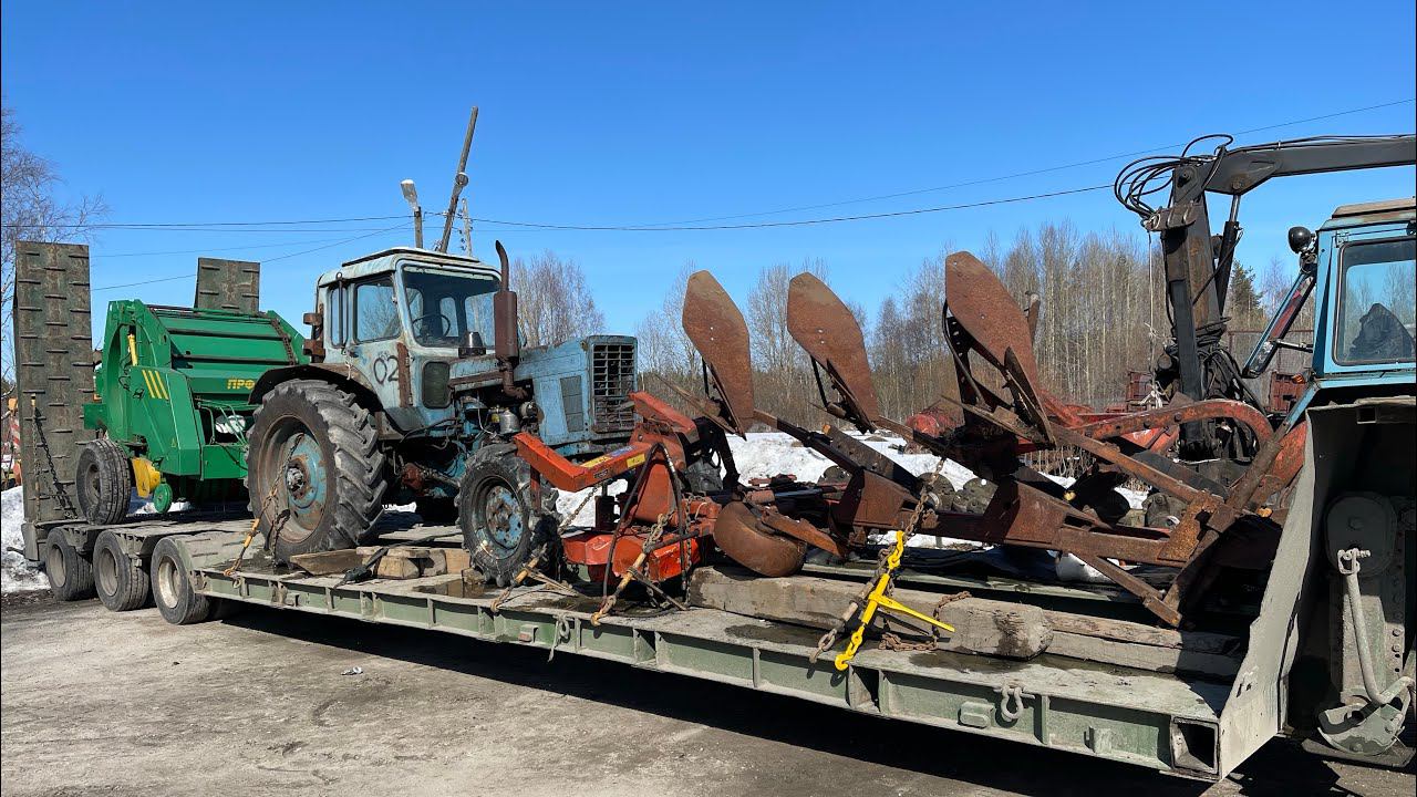 они хотели УРОНИТЬ трактор / Втыкай заднюю на ходу смотреть онлайн