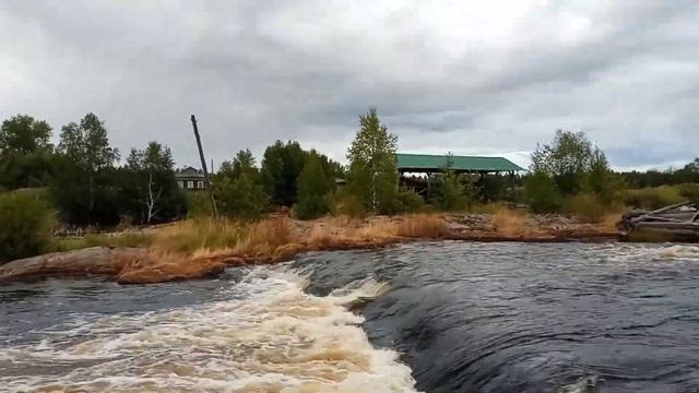 vatravel.ru Река Сума в Сумском Посаде (Карелия) смотреть онлайн