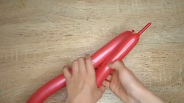 Как сделать меч из 1 шарика ШДМ.Сабля из шарика. Tutorial смотреть онлайн